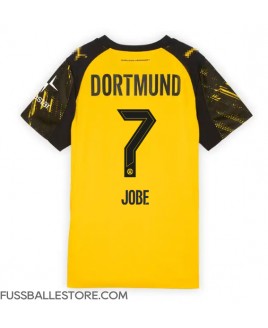 Günstige Borussia Dortmund Jobe Bellingham #7 Heimtrikot Damen 2025-26 Kurzarm Günstige Borussia Dortmund Jobe Bellingham #7 Heimtrikot Damen 2025-26 Kurzarm